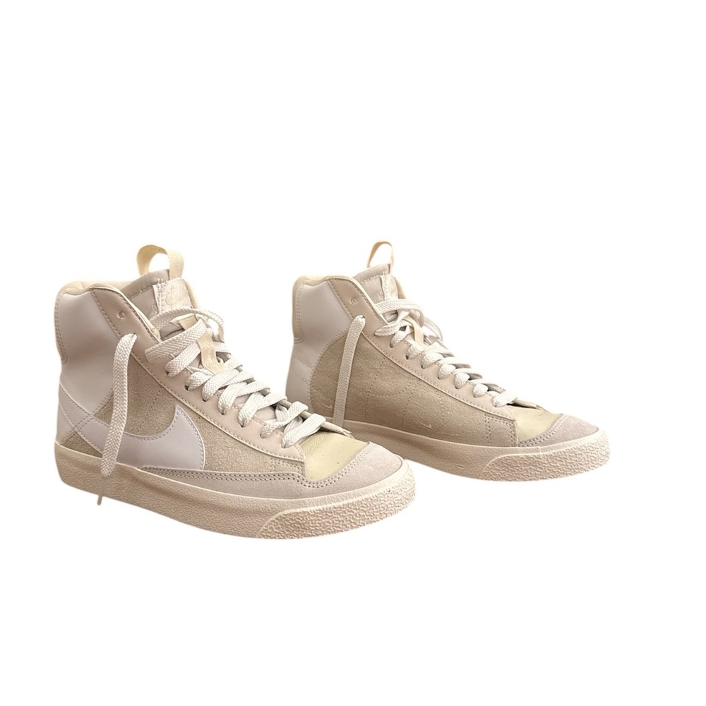 Nike Beige High-Top Sneakers